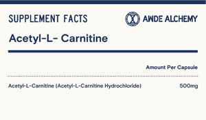 Acetyl‑L‑Carnitine / 2000mg / 30 Day Supply - Nutraceutical No. 33
