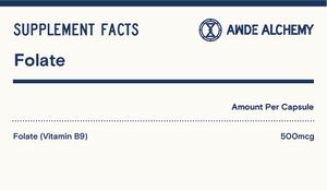 Folate / 1000mcg / 30 Day Supply - Essentials No. 17