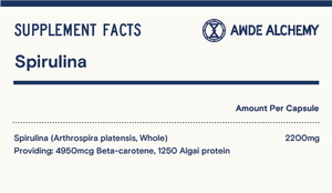 Spirulina / 2200mg / 30 Day Supply - Nutraceutical No. 62