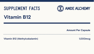 Vitamin B12 / 1000mcg / 30 Day Supply - Essentials No. 12