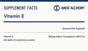 Vitamin E / 400IU / 30 Day Supply - Essentials No. 16