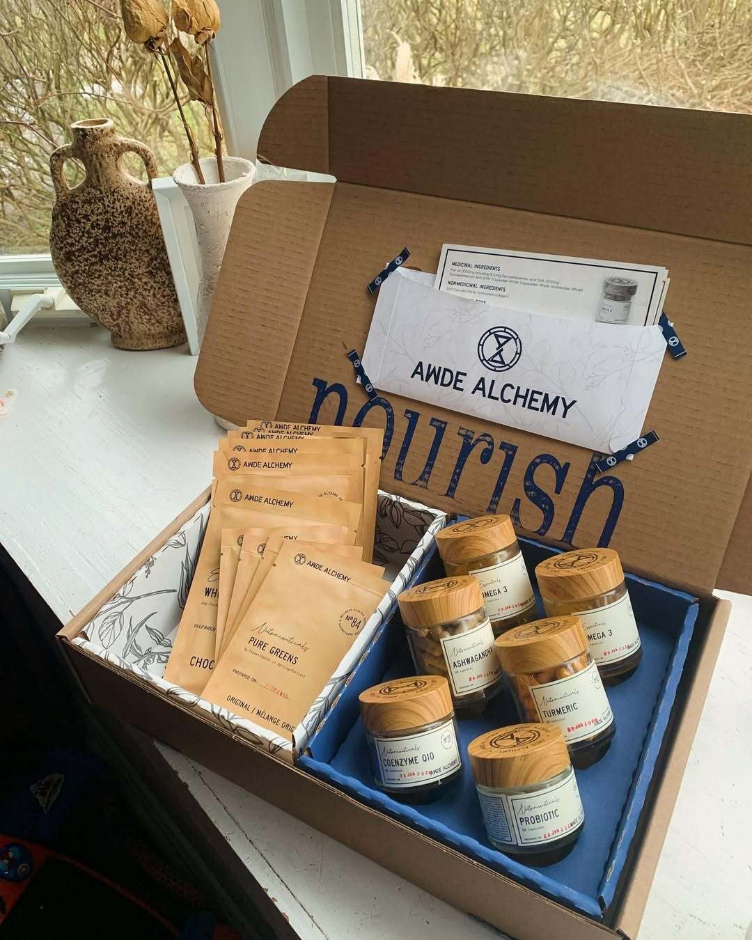 Awde Alchemy essentials, compounded fresh in small batches