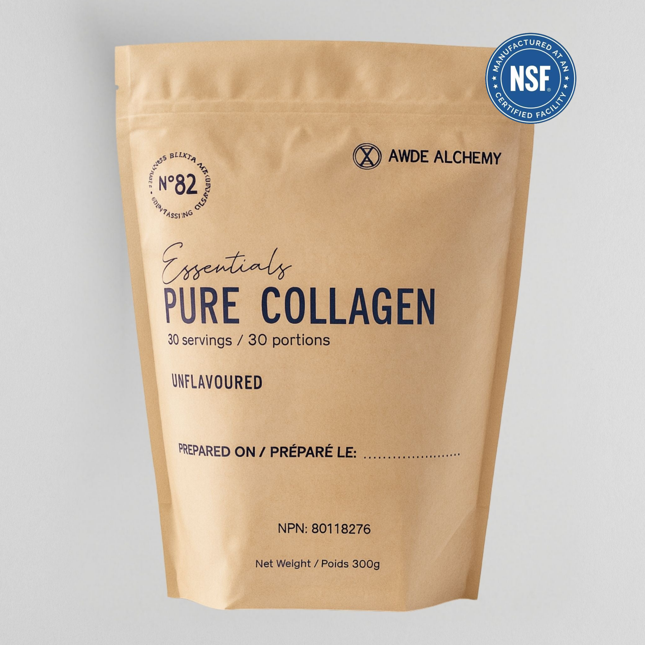 Pure Collagen / 10g / 30 Day Supply - Essentials No. 82 – Awde Alchemy